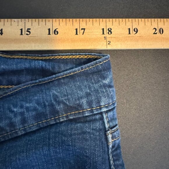 Men's Levi's 514 Slim Straight Fit Dark Wash Denim Jeans, W36 L32 - Picture 5 of 6